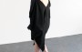 Heart Dress Black Palm